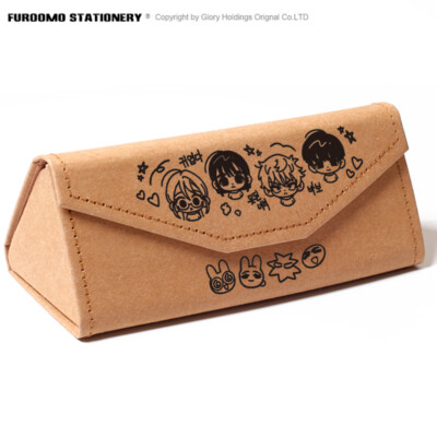 Glasses Case Alien Stage Spectacle Case Kraft Paper Writing Case Storage Box