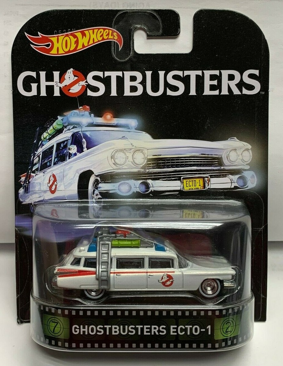 Hot Wheels 2016 Model Retro Entertainment Ghostbusters Ecto-1 X2
