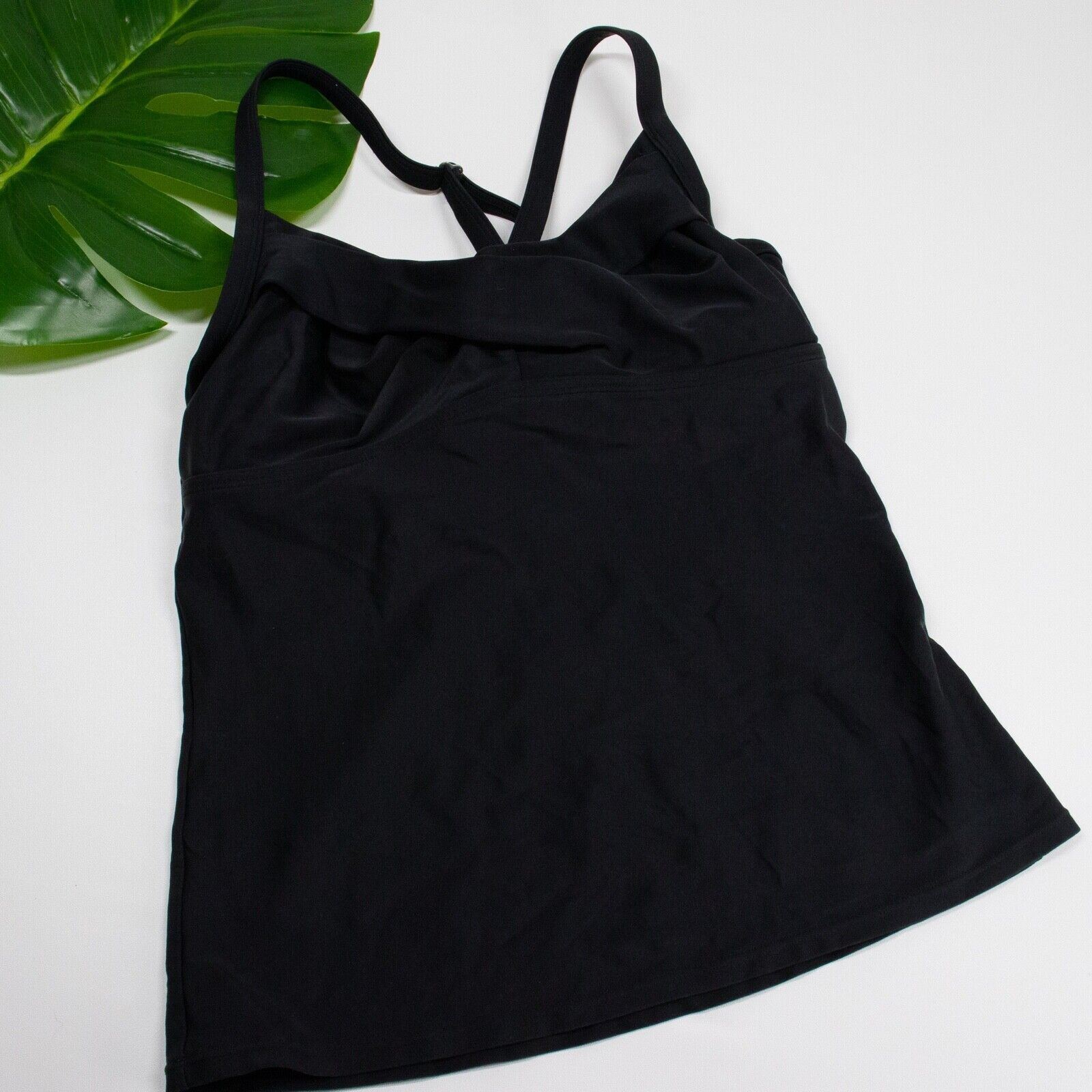 Athleta Aqualuxe Tankini Bra Sized Swim Tank Top Sz 3… Gem