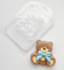 CUTE BEAR MOLD, Soap Mold, Chocolate Mold, Cake Decoration, Candle Wax Mold,
