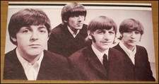 2003 The Beatles in 1966 Photo Clipping 5.25x3 John Lennon Paul McCartney Ringo