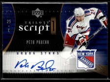 2007-08 Upper Deck Trilogy Script One (Young Stars) Petr Prucha #S1-PP