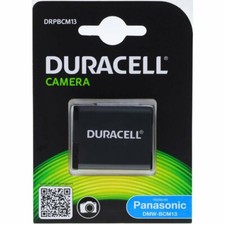 Duracell Akku für Panasonic Lumix DMC-TZ41 3,7V 1020mAh/3,8Wh Li-Ion Schwarz