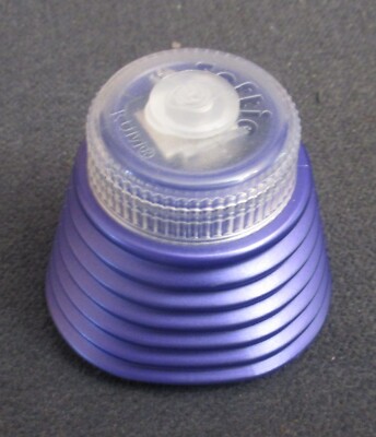 KUM Germany 221 PURPLE Plastic Ruffle Cone Pencil Sharpener