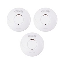 Hispec Wireless Interlink 2 x Smoke and Heat Alarm Lithium Battery Powered