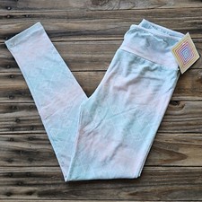Lularoe Mint Pink Southwestern Leggings OS 2-10 