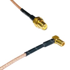 RG316 RP-SMA FEMALE to SMB MALE ANGLE RF Cable Rapid-SHIP LOT