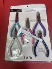BEAD LANDING 6-Piece Jewelry Pliers  Micrometer Tool Set UNUSED