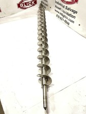 42" X 4" 316 SS Stainless Steel Screw Feeder Conveyor Auger 3" Pitch B-56453-09