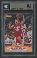 2009-10 Panini #372 Stephen Curry Rookie Card Graded BGS 9.5. rookie card picture