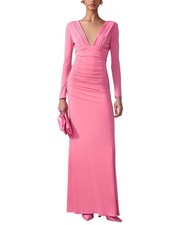 Carolina Herrera Ruched Gown Women's