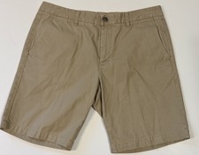 Bonobos Golf Standard Fit 9" Inseam All-Season Men's Shorts Waist Size 34 Khaki