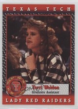1992 Texas Tech Red Raiders Women's NCAA Champs Team Set Terri Weldon #17 06kk