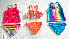 LOT of 3 Wonder Nation Girls 2-Piece Swimsuit Bikini Size XL 14-16 NEW W/ TAGS