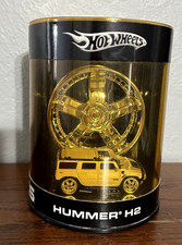 Mattel Hot Wheels Hummer H2 Tis01 Rims Series Pearl White Wreal Riders 2005 Nib