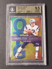 Tom Brady 2002 Topps Chrome Own the Game #OG7 BGS 9.5 Highest Sub-Grades All BGS