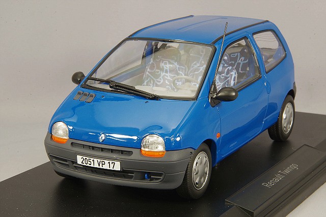 Norev 185295 1/18 Renault Twingo 1995 Cyan Blue Model Car NEW from