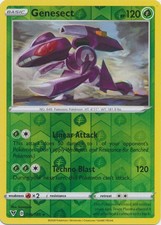 PO-04 Reverse Holo Genesect 016/185 Holo Rare SWSH04: Vivid Voltage