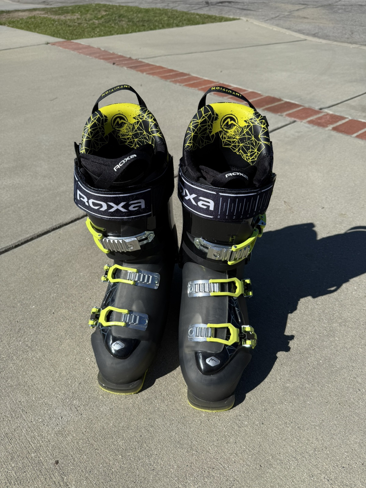 SALOMON Roxa Evo 120 Scarpone da sci uomo 26 5 Mondopoint BLK YLW