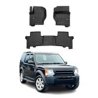 Omac Gummi FußMatten FüR Land Rover Discovery 3 2004-2009 Premium Tpe Schwarz 3X