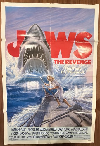 Jaws: The Revenge Original US Movie Poster 1987 - Movies Industry
