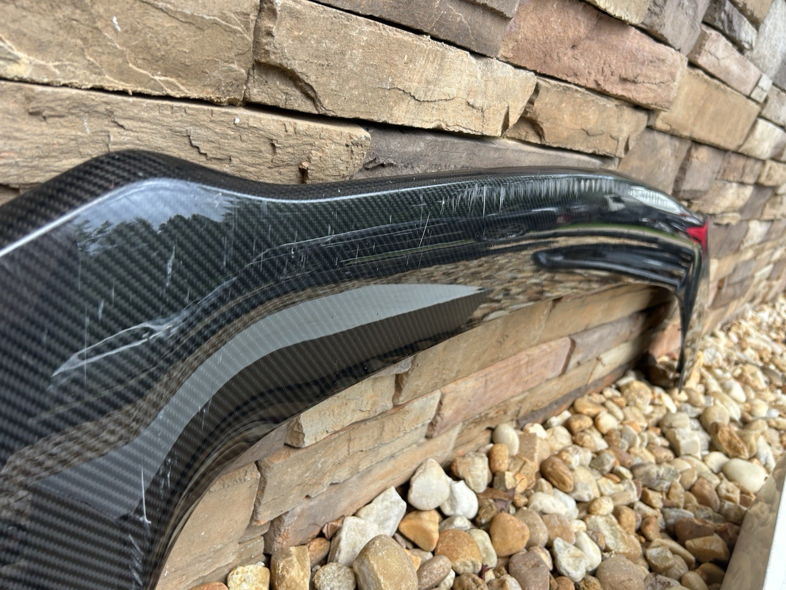 2015-2019 Bentley Bentayga Front Splitter Lip Carbon Fiber Spoiler 36A071609