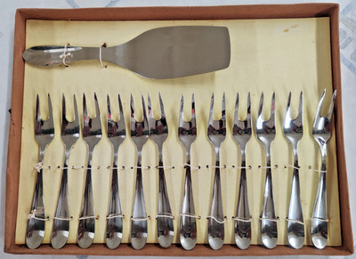 KESSEL-SET KUCHENGABEL + KUCHENSCHAUFEL-KARELIEN-13-TEILIG