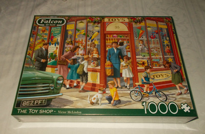 Puzzle - The Toy Shop 1000 Teile - Falcon de luxe - Jumbo - NEU OVP -