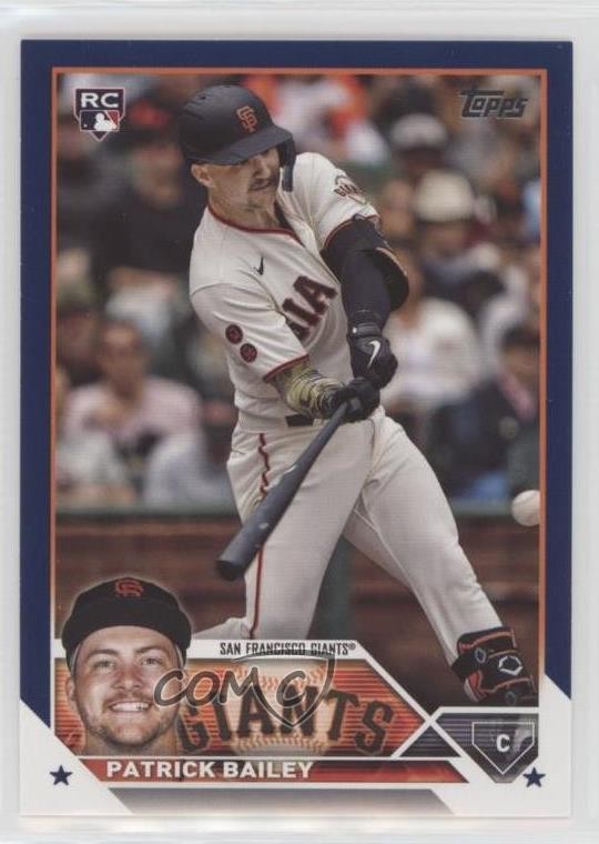 2023 Topps Update Retail Royal Blue Patrick Bailey #US8 Rookie RC 19bk