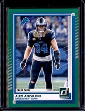 2025 Donruss #277 Alex Anzalone Press Proofs Green
