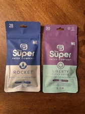 The Super Patch:The NEW Liberty 30 Pack & Rocket  SuperPatch Pack of 28 Patches