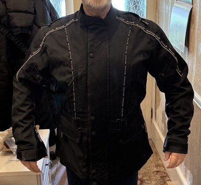 MOTORRAD WASSERDICHTE JACKE mit Panzerung Schultern und Ellbogen ��