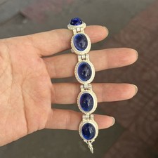 Handcrafted Bracelet with Gemstone Inlay Egg Noodles and A Living Mouth Bracelet