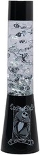 Nightmare Before Christmas Glitter Liquid Flow Lamp with Floating Pumpkin, Skull