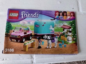 LEGO Friends Emma&rsquo;s Horse Trailer (3186) - INCOMPLETE SET
