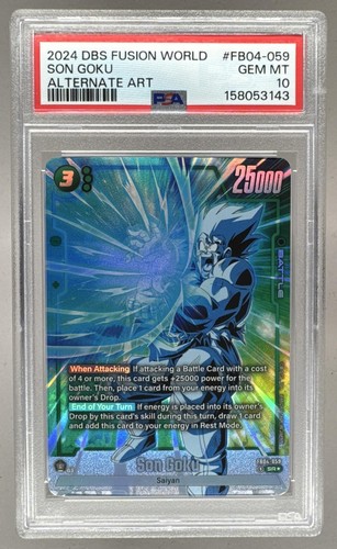 3143 Son Goku 2024 Dragon Ball Super Ultra Limit #FB04-059 Alt Art PSA 10
