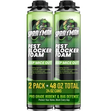 Sprayman Pro Pest Blocker Gun Foam 24oz, 2 Pack - Gun Not Incl.
