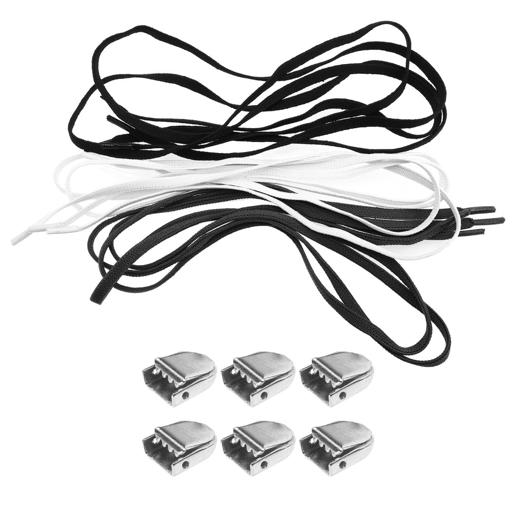 APL 3 paia di lacci senza lacci Miss uomo e donna cinturino per scarpe fibbia per