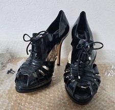 Dior Women's Pumps US 8 EU 38 Black Patent leather