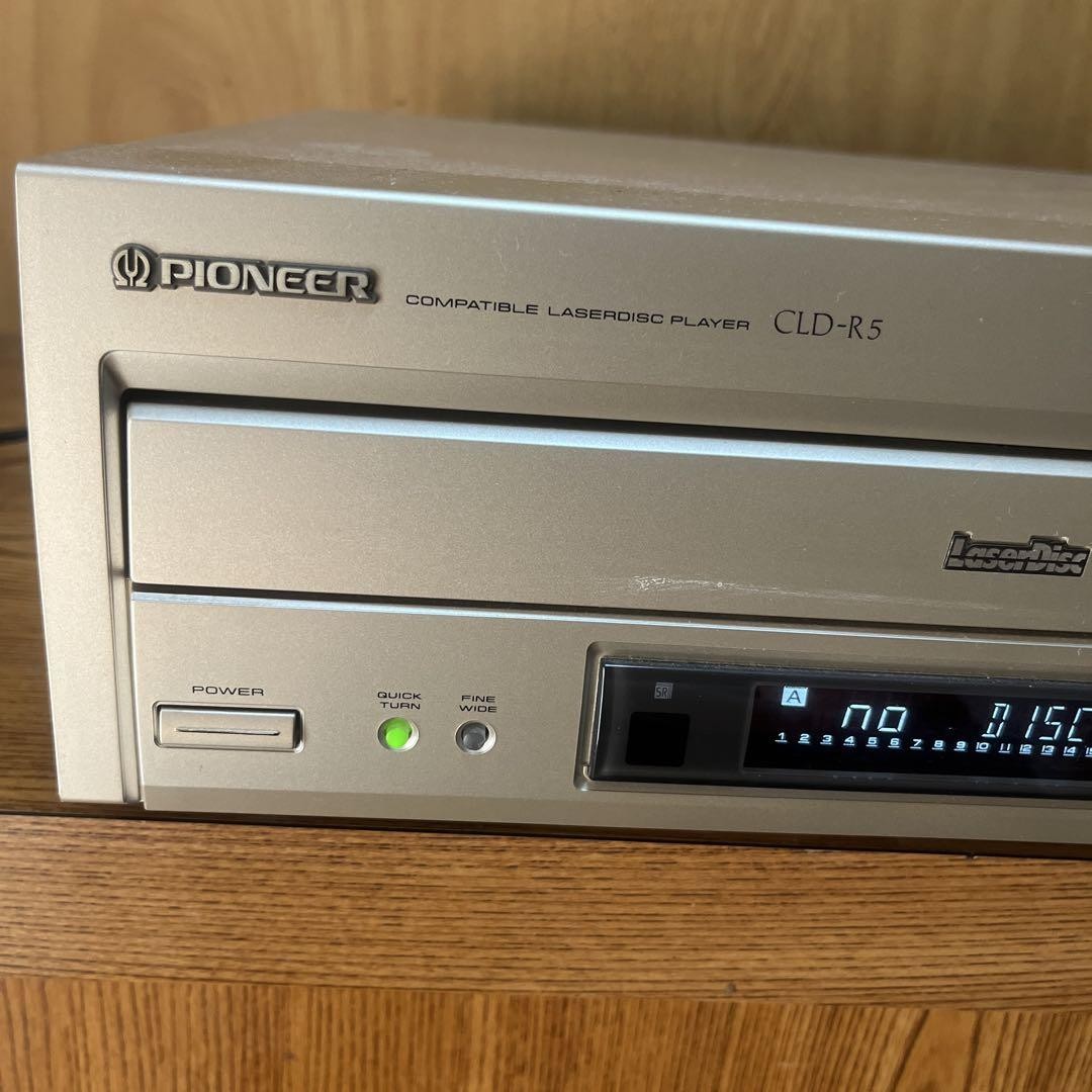 Pioneer CLD-R5 Dual-Sided LaserDisc CD Player w/ Remote Japan