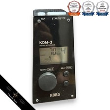 Korg KDM-3 BK Black Digital Metronome genuine Japan Used
