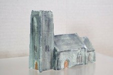 SD MOULDINGS N SCALE STONE PAINTED VILLAGE CHURCH for MODEL RAILWAY LAYOUT 15on