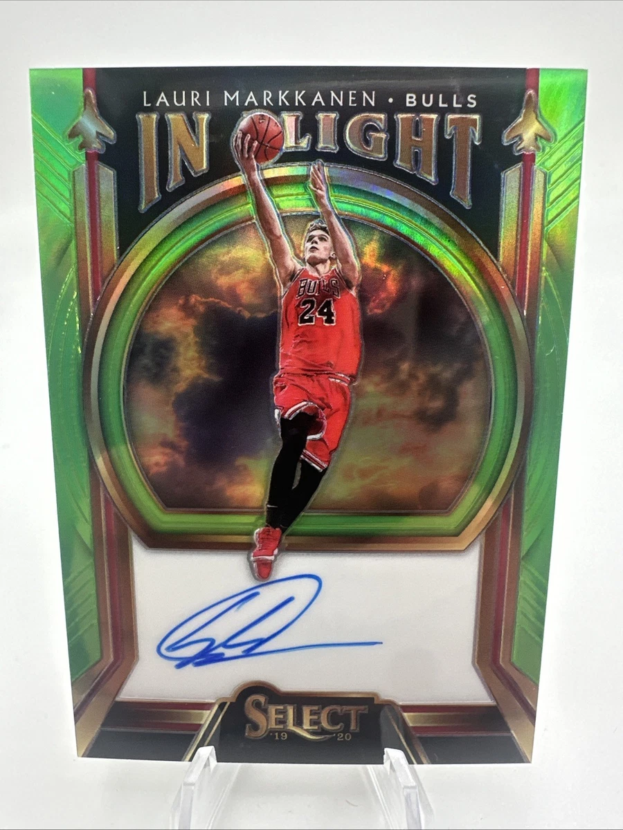 Panini Lauri Markkanen Basketball Autographed Sports Trading Cards