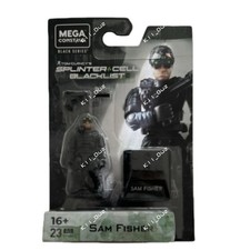 Mega Construx Bloks Splinter Cell Blackliet Series 7 CPH84 Modellino Sam Fisher