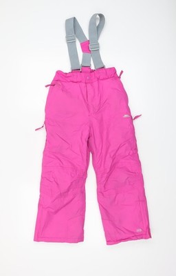 Trespass Mädchen rosa wasserdichte Schneehose 5-6 Jahre Winter TP50