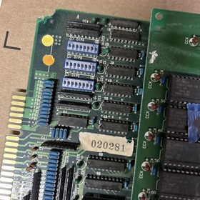 Original Not Working Street Fighter 2 Capcom ARCADE Video GAME PCB BOARD Onba-3