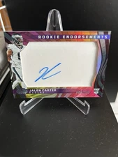 Jalen Carter 2023 Panini Illusions RC Rookie Endorsement Aut 99/331 Eagles