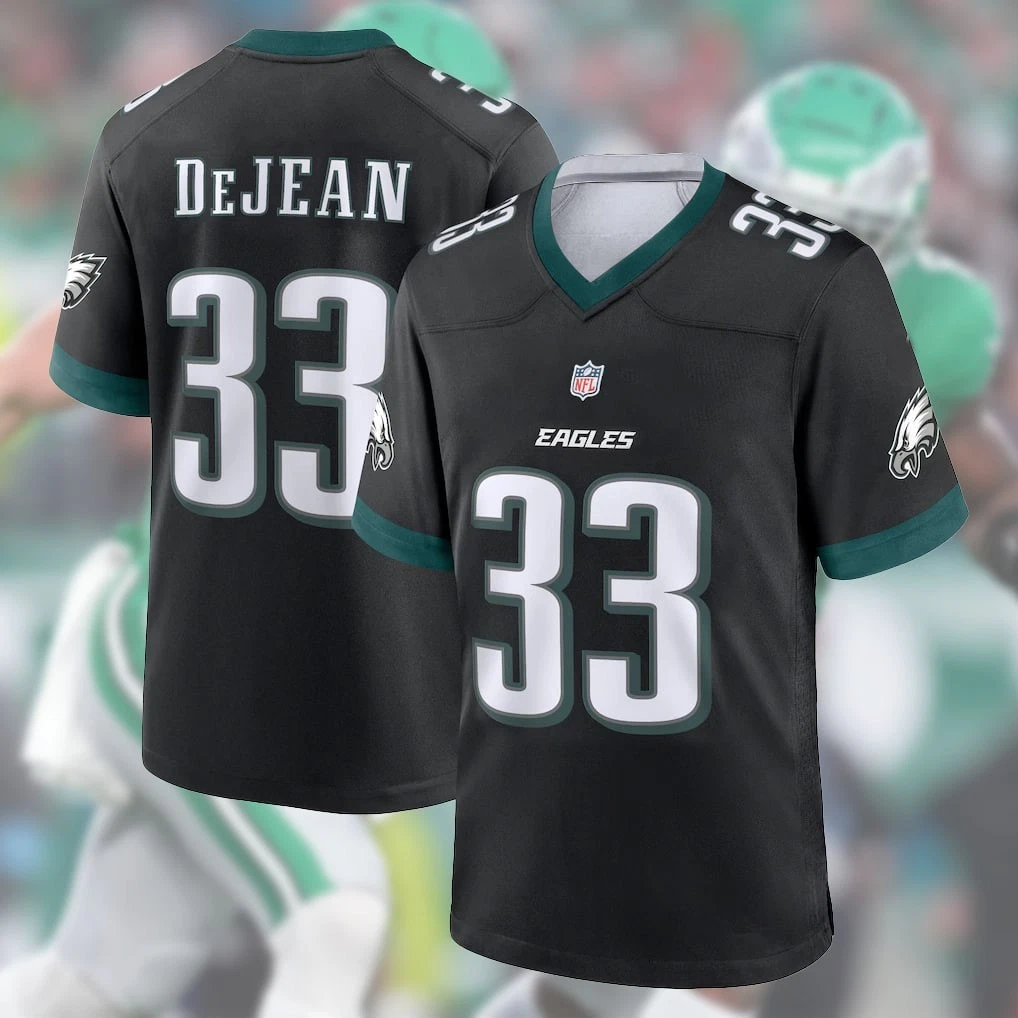 Dejean #33 Philadelphia Player Name & Number AOP Gift Fan