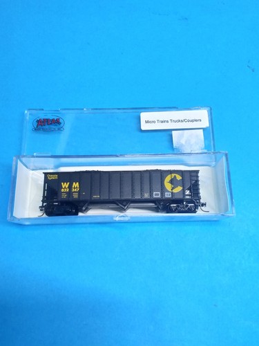 Spur N Atlas Chessie 3 Bay Schüttgutwagen mit Ladung #832347 | Zustand: Used