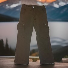 The North Face Cargo Pants Womens Size 8 Dark Brown Outdoor Hiking